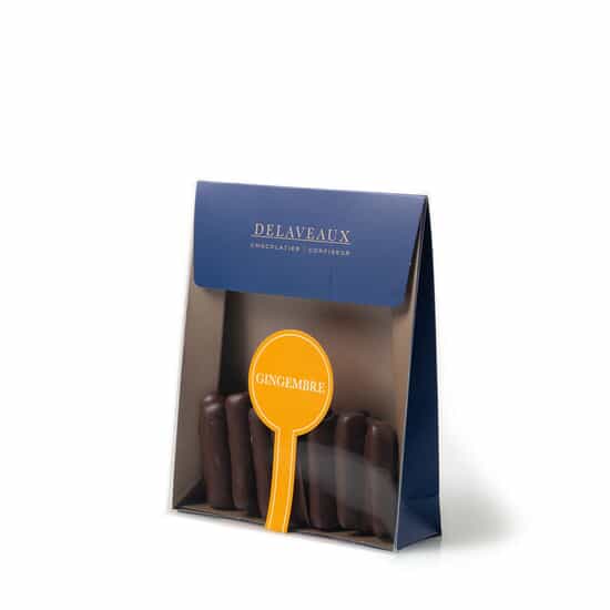 Delaveaux Gingembrettes Chocolat Noir 100g Delaveaux Gingembrettes Chocolat Noir 100g
