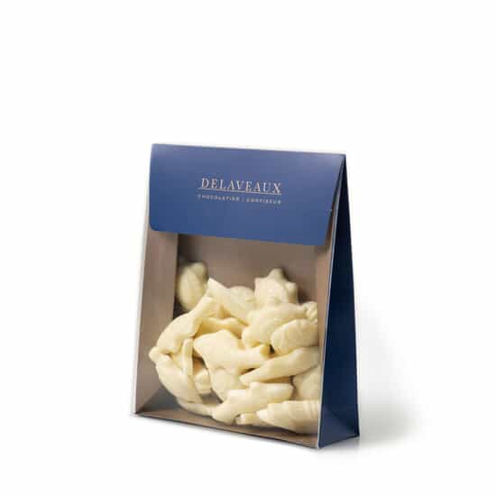 Delaveaux Fritures de Pâques Chocolat Blanc Étui 100g