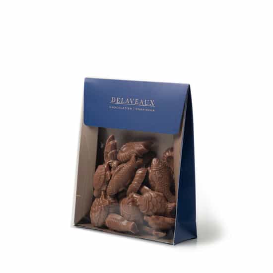 Delaveaux Fritures de Pâques Chocolat Lait Étui 100g