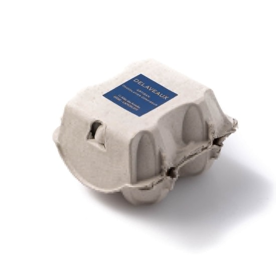 Oeufs de Pâques Chocolat Praliné Coquille 4 Œufs