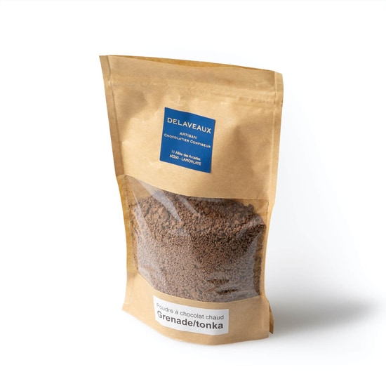 Delaveaux Poudre Cacao Tonka Grenade 200g Delaveaux Poudre Cacao Tonka Grenade 200g