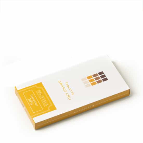 Delaveaux Tablette Chocolat Noir 70% Cameroun 75g