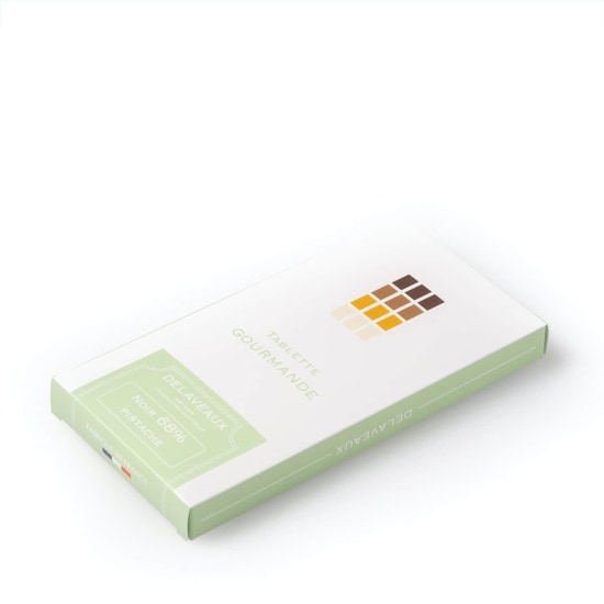 Delaveaux Tablette Chocolat Noir Pistaches 68% 85g Delaveaux Tablette Chocolat Noir Pistaches 68% 85g