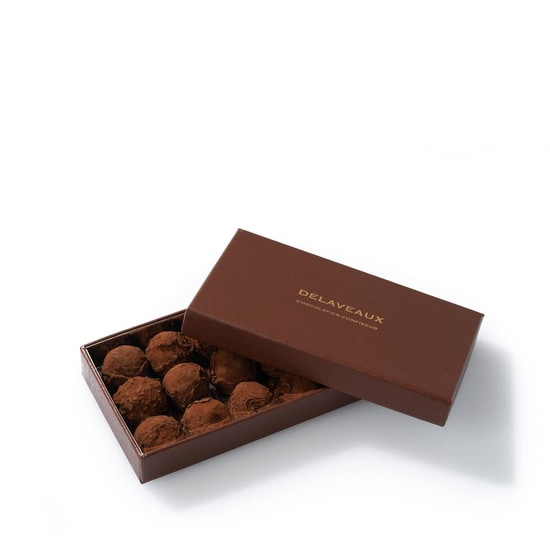 Delaveaux Trüffel Dunkel Weihnachten 15 Stück Delaveaux Trüffel Dunkel Weihnachten 15 Stück