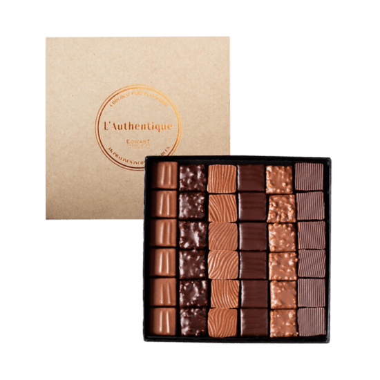 Edwart Pralinen Selektion Dunkel & Milchschokolade Authentique 36 Stück Edwart Pralinen Selektion Dunkel & Milchschokolade Authentique 36 Stück
