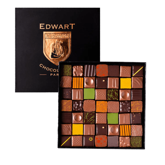 Edwart Pralinen Selektion Dunkel & Milchschokolade 49 Stück Edwart Pralinen Selektion Dunkel & Milchschokolade 49 Stück