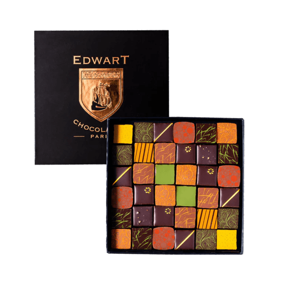 Edwart Pralinen Selektion Dunkel & Milchschokolade Ganaches 36 Stück Edwart Pralinen Selektion Dunkel & Milchschokolade Ganaches 36 Stück