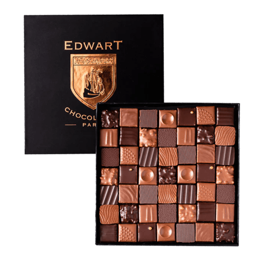 Edwart Pralinen Selektion Dunkel & Milchschokolade - 49 Stück 49 Stück Edwart Pralinen Selektion Dunkel & Milchschokolade - 49 Stück 49 Stück