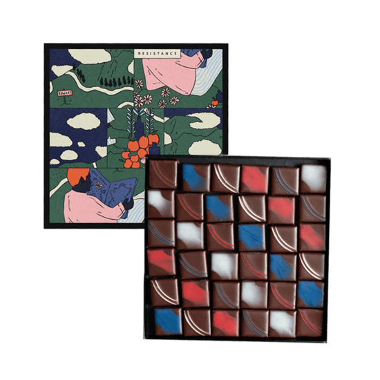 Edwart Pralinen Selektion Dunkel Spirituosen Résistance 36 Stück Edwart Pralinen Selektion Dunkel Spirituosen Résistance 36 Stück