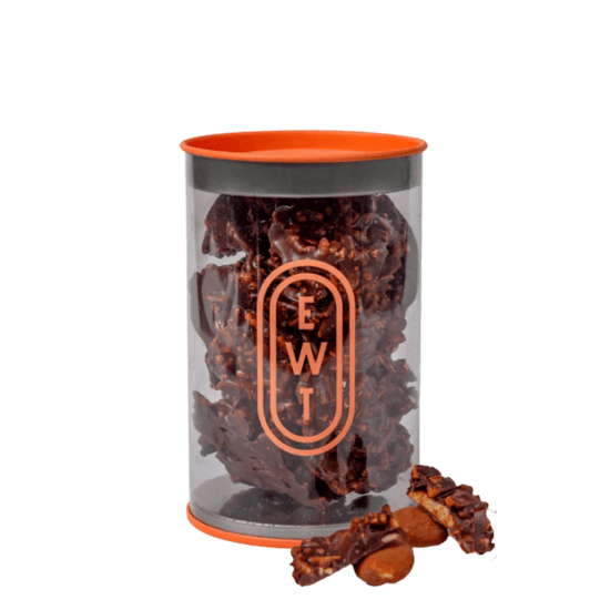 Edwart Mandeln und Puffreis mit Dunkelschokolade Knabbereien 80g Edwart Mandeln und Puffreis mit Dunkelschokolade Knabbereien 80g