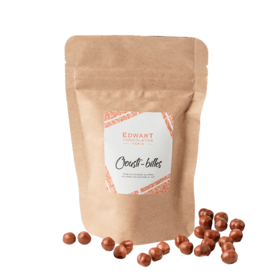 Edwart Cerealien mit Milchschokolade Croustibilles 55g Edwart Cerealien mit Milchschokolade Croustibilles 55g