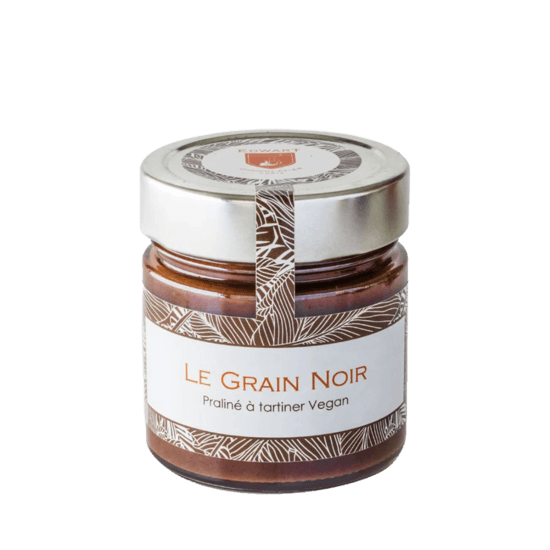 Edwart Aufstrich Dunkelschokolade & Haselnuss-Splittern Vegan Das Schwarze Korn 240g Edwart Aufstrich Dunkelschokolade & Haselnuss-Splittern Vegan Das Schwarze Korn 240g