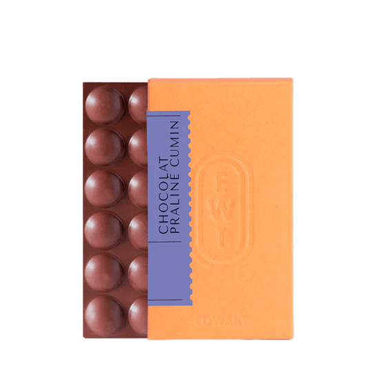 Edwart Tafel Dunkel 70% Praliné Kreuzkümmel 80g Edwart Tafel Dunkel 70% Praliné Kreuzkümmel 80g