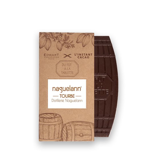 Edwart Tablette Chocolat Noir Tourbe 60g Edwart Tablette Chocolat Noir Tourbe 60g