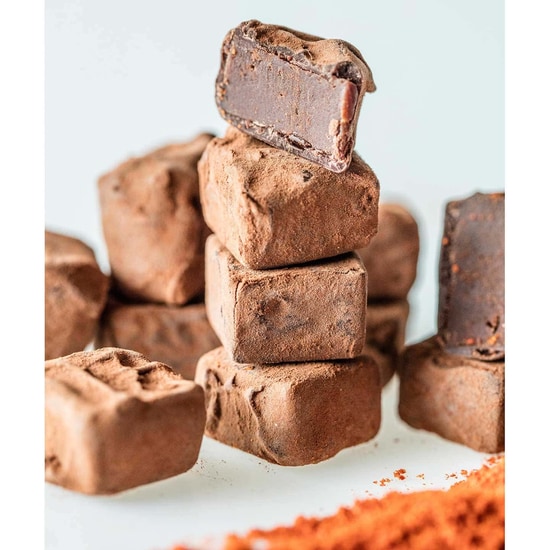 Trüffel Dunkel Cayennepfeffer 16 Stück Trüffel Dunkel Cayennepfeffer 16 Stück