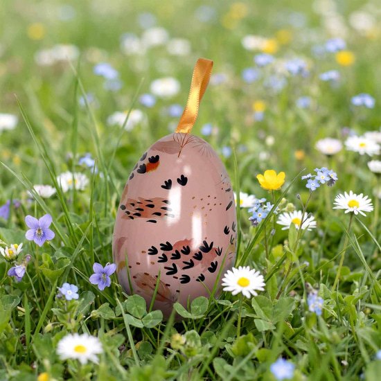 Assortiment de Gourmandises de Pâques Symphonie Oeuf Métal 50g