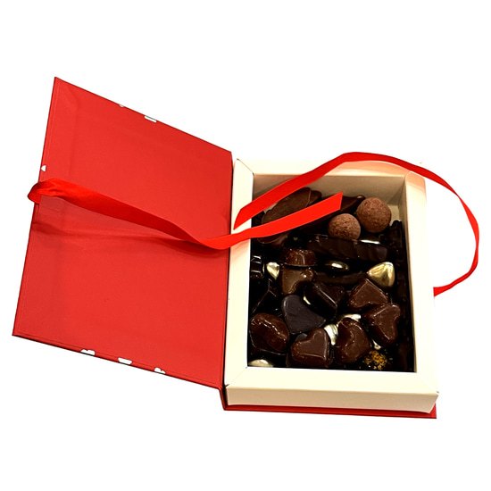 Joël Vilcoq Assortiment de Gourmandises Livre Saint-Valentin 150g