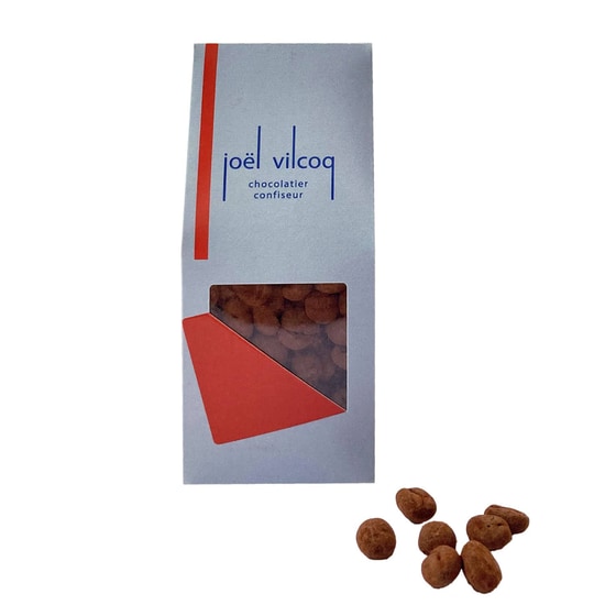 Joël Vilcoq Kaffeebohnen mit Dunkelschokolade 175g Joël Vilcoq Kaffeebohnen mit Dunkelschokolade 175g