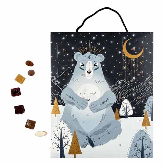 Calendrier de l'Avent Ours Polaire 24 Cases