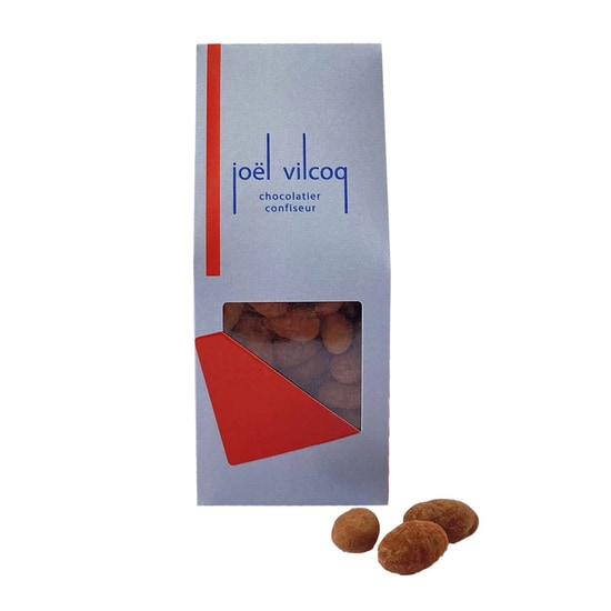 Joël Vilcoq Kakaobohnen mit Dunkelschokolade 175g Joël Vilcoq Kakaobohnen mit Dunkelschokolade 175g