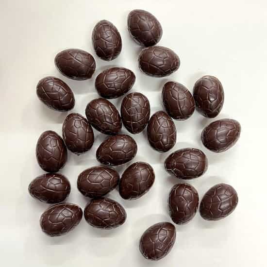 Joël Vilcoq Oeufs de Pâques Chocolat Praliné Noir 200g