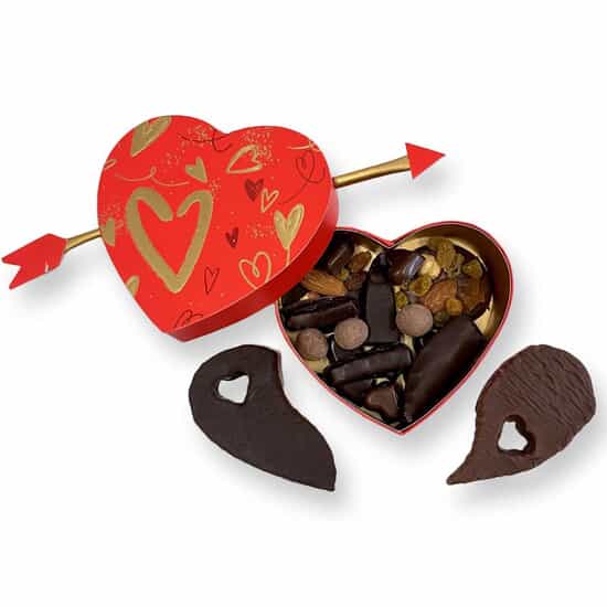 Assortiment de Gourmandises Coeur Cupidon 130g