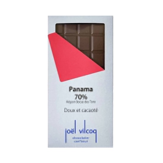 Joël Vilcoq Tablette Chocolat Noir 70% Panama 80g