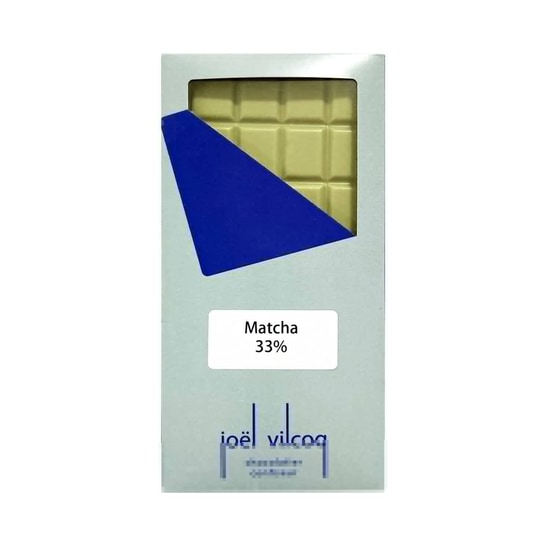 Joël Vilcoq Tafel Weiß Matcha 80g Joël Vilcoq Tafel Weiß Matcha 80g