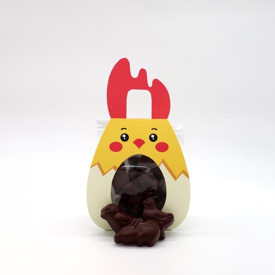 Joseph Friture de Pâques Chocolat Praliné Noir 100g