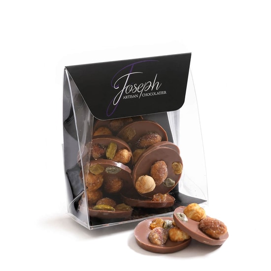 Joseph Mendiants Chocolat Lait 100g Joseph Mendiants Chocolat Lait 100g