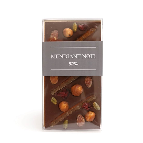 Joseph Tablette Chocolat Noir Mendiant 62% 110g Joseph Tablette Chocolat Noir Mendiant 62% 110g