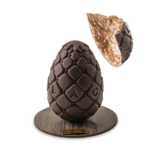 Oeuf de Pâques Chocolat Lait Praliné 350g