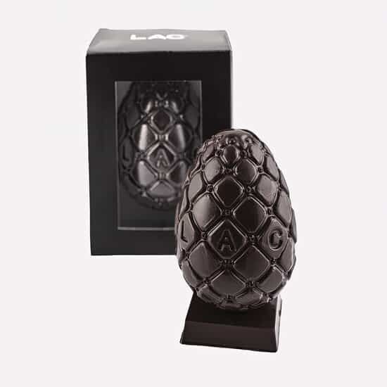 Lac Oeuf de Pâques Chocolat Noir Praliné 350g