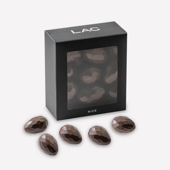 Lac Oeufs de Pâques Chocolat Noir Praliné 130g