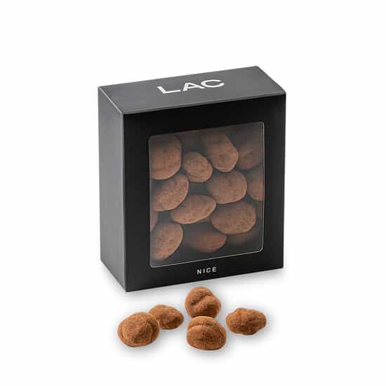 Lac Mandel mit Dunkel & Milchschokolade 130g