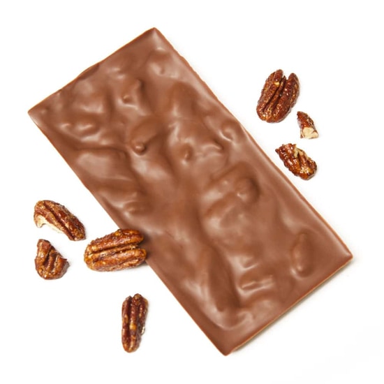 Maison Chaudun Tablette Chocolat Lait Noix de Pécan 40% 100g