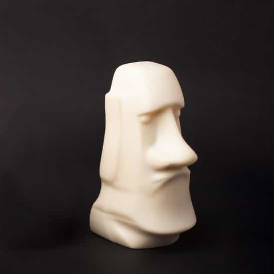 Maison Chaudun Moai Chocolat Blanc Pâques 200g