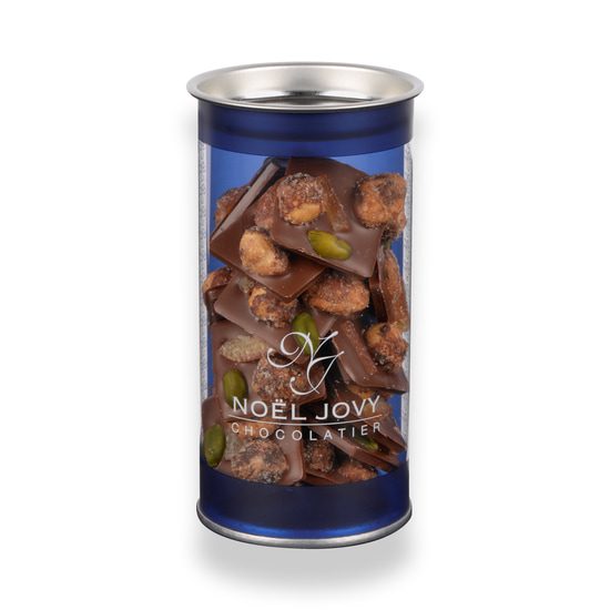 Noël Jovy Mendiants Chocolat Lait Croq Télé 150g