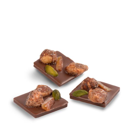 Mendiants Chocolat Lait Croq Télé 150g Mendiants Chocolat Lait Croq Télé 150g