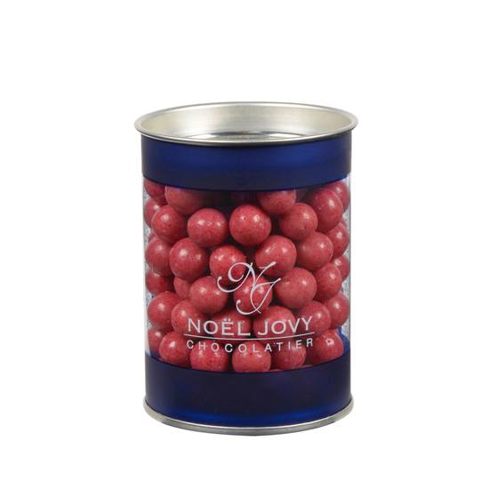 Noël Jovy Billes Chocolat Blanc Framboises Crousti Framboise 120g