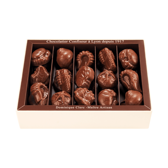 Palomas Fritures de Pâques Chocolat Lait, Fourrées Coffret de 30 Pièces