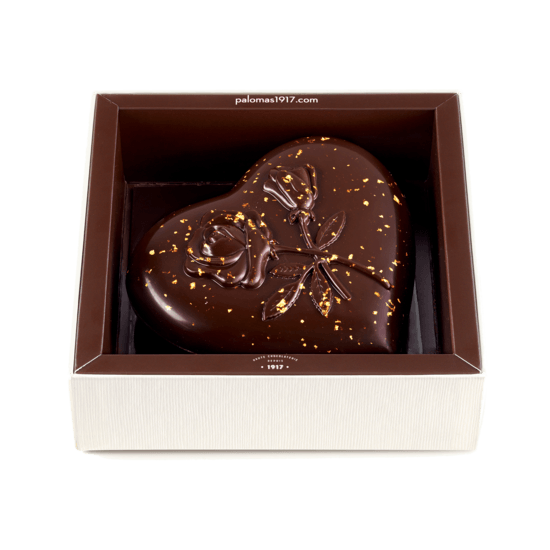 Palomas Cœur Gianduja Chocolat Noir Coffret Palomas Cœur Gianduja Chocolat Noir Coffret