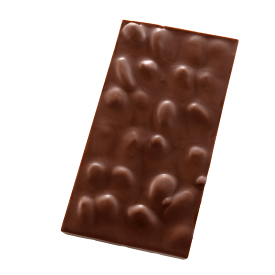 Tafel Milchschokolade Mandeln aus der Drôme 90g Tafel Milchschokolade Mandeln aus der Drôme 90g