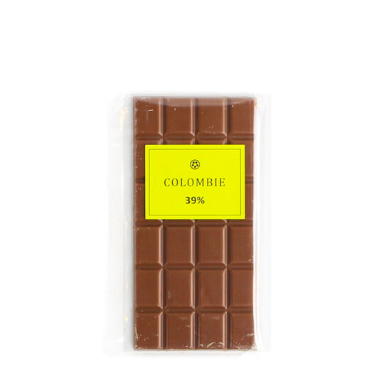 Pascal Le Gac Tafel Milchschokolade 39% Kolumbien 80g Pascal Le Gac Tafel Milchschokolade 39% Kolumbien 80g