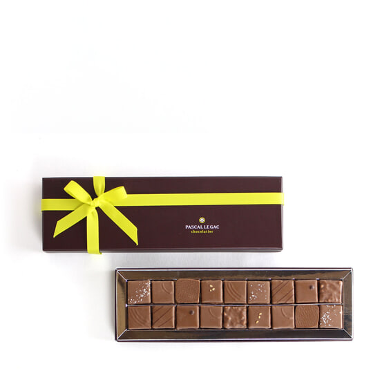 Pascal Le Gac Pralinen Selektion Milchschokolade 18 Stück Pascal Le Gac Pralinen Selektion Milchschokolade 18 Stück