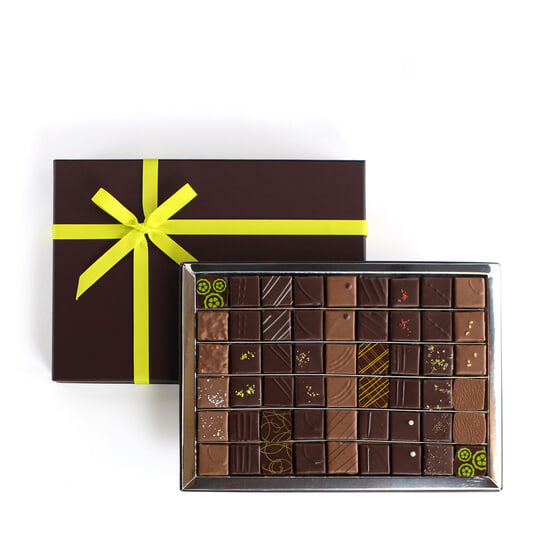 Pascal Le Gac Pralinen Selektion Dunkel & Milchschokolade 54 Stück Pascal Le Gac Pralinen Selektion Dunkel & Milchschokolade 54 Stück