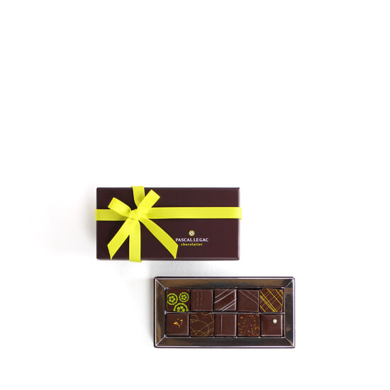 Pascal Le Gac Pralinen Selektion Dunkel 10 Stück Pascal Le Gac Pralinen Selektion Dunkel 10 Stück