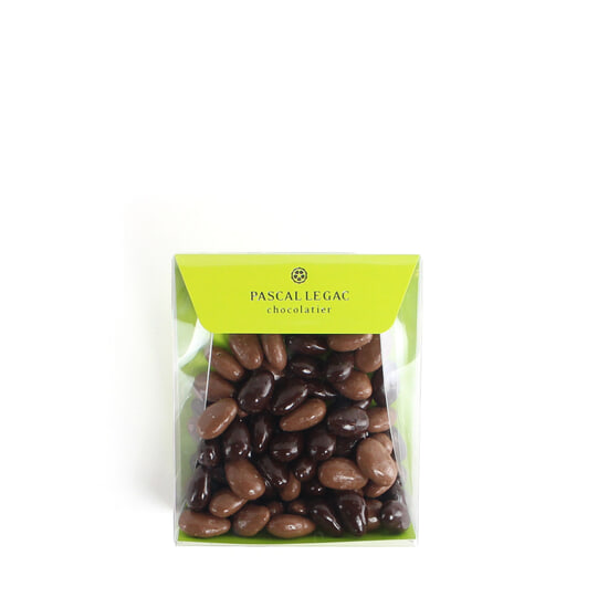Pascal Le Gac Mandeln mit Dunkel & Milchschokolade 250g Pascal Le Gac Mandeln mit Dunkel & Milchschokolade 250g