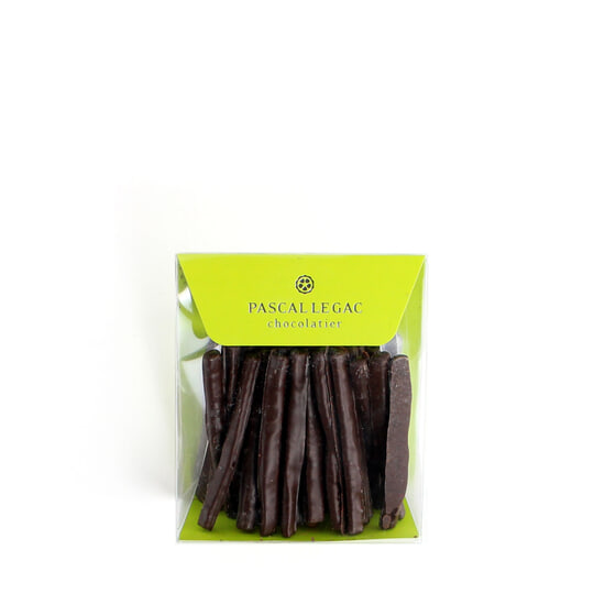 Pascal Le Gac Kandierte Orange ummantelt mit Dunkelschokolade 150g Pascal Le Gac Kandierte Orange ummantelt mit Dunkelschokolade 150g