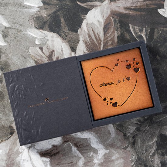 Patrick Agnellet Coeur Fête des Mères Chocolat Praliné 90g